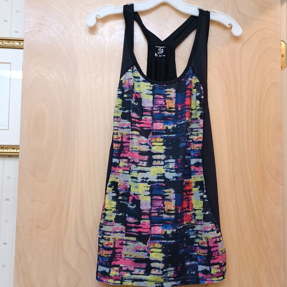 Rainbow Athletic Tank Top L